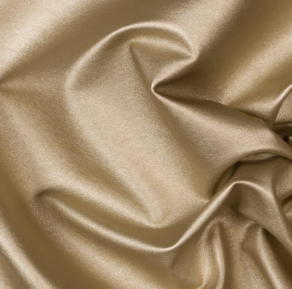 Gold Two Way Stretch Vinyl Fabric - Fashion Fabrics Los Angeles