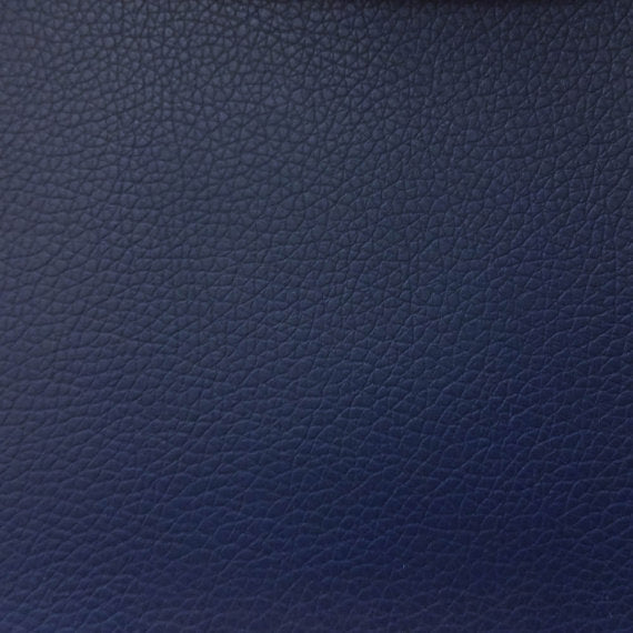 Vinyl Faux Leather Pigskin Navy - Fashion Fabrics Los Angeles