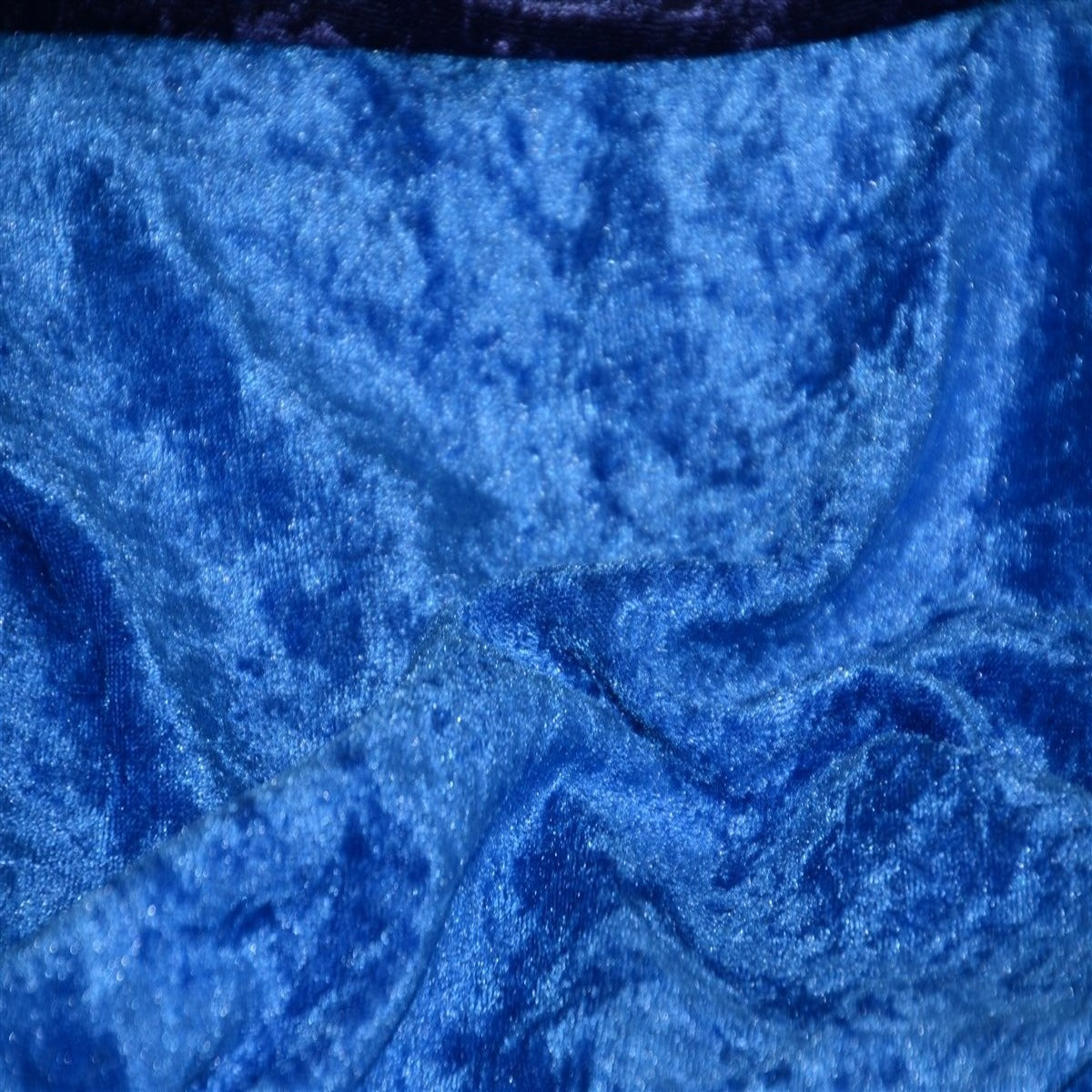 Royal Blue Panne Crush Stretch Velvet Fabric - Fashion Fabrics Los Angeles