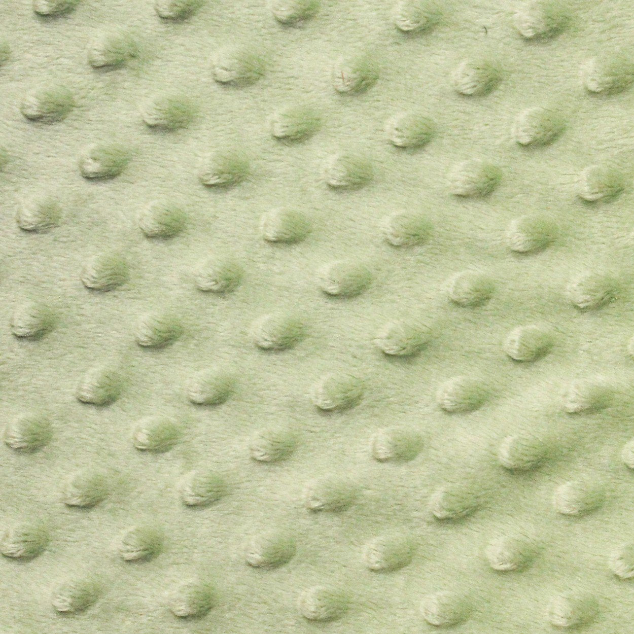 Asparagus Green Minky Dimple Dot Fabric - Fashion Fabrics Los Angeles