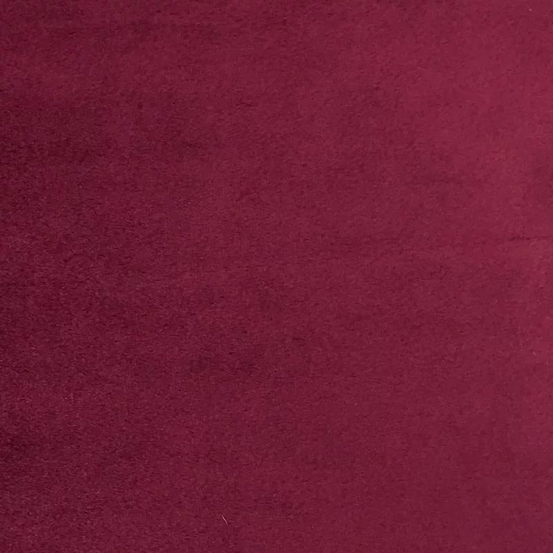 Burgundy Smooth Minky Faux Fur Fabric - Fashion Fabrics Los Angeles