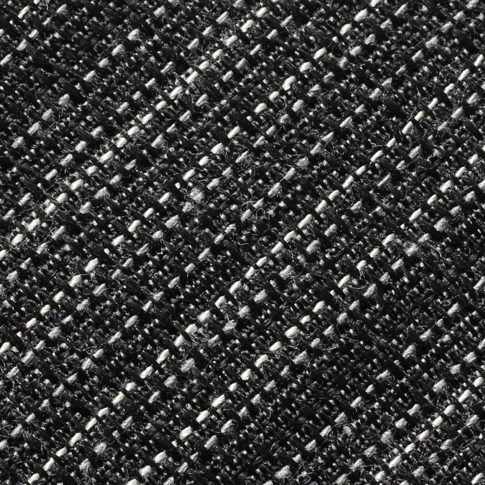 Black White Two Tone Baby Linen Fabric - Fashion Fabrics Los Angeles