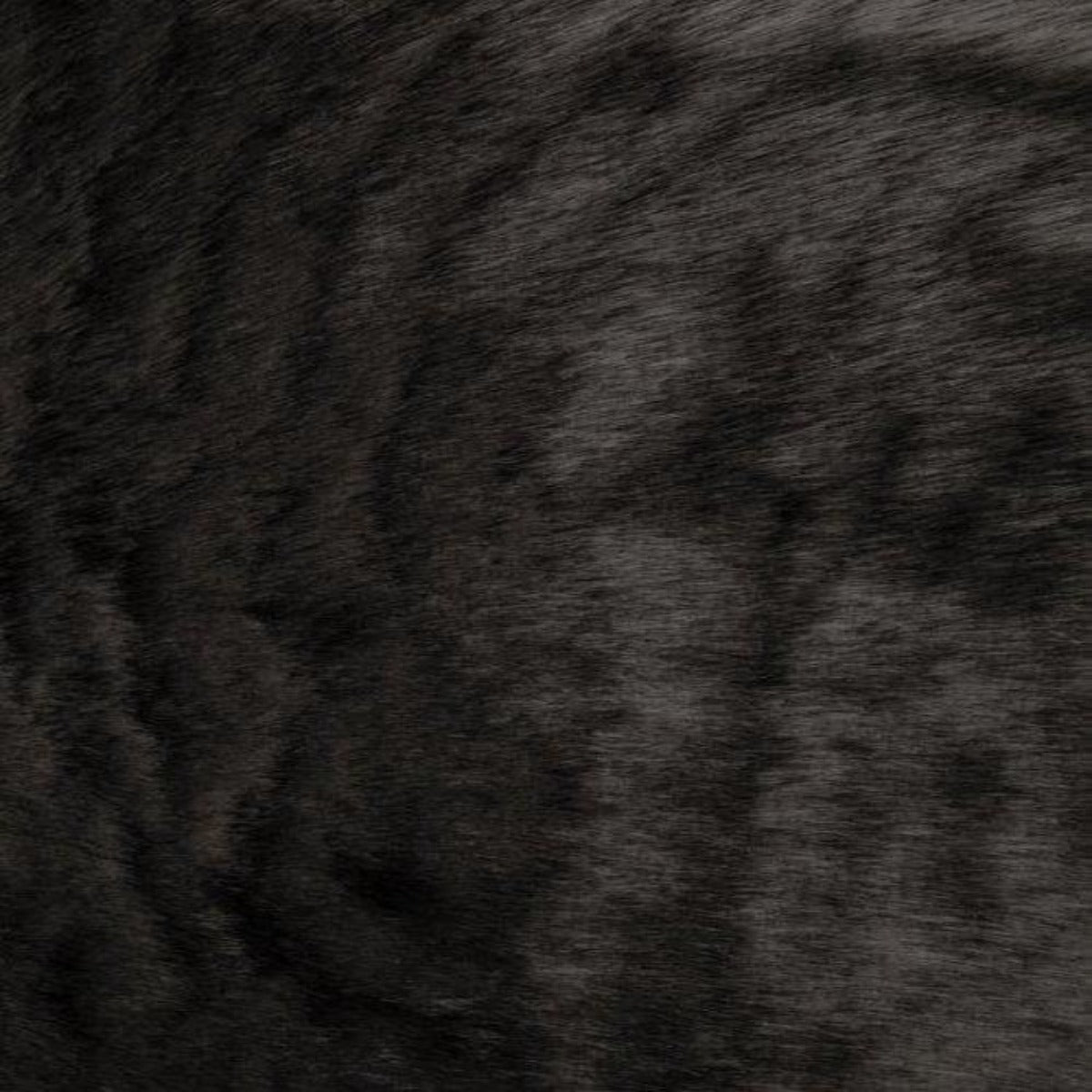 Black Solid Mink Faux Fur Fabric - Fashion Fabrics Los Angeles