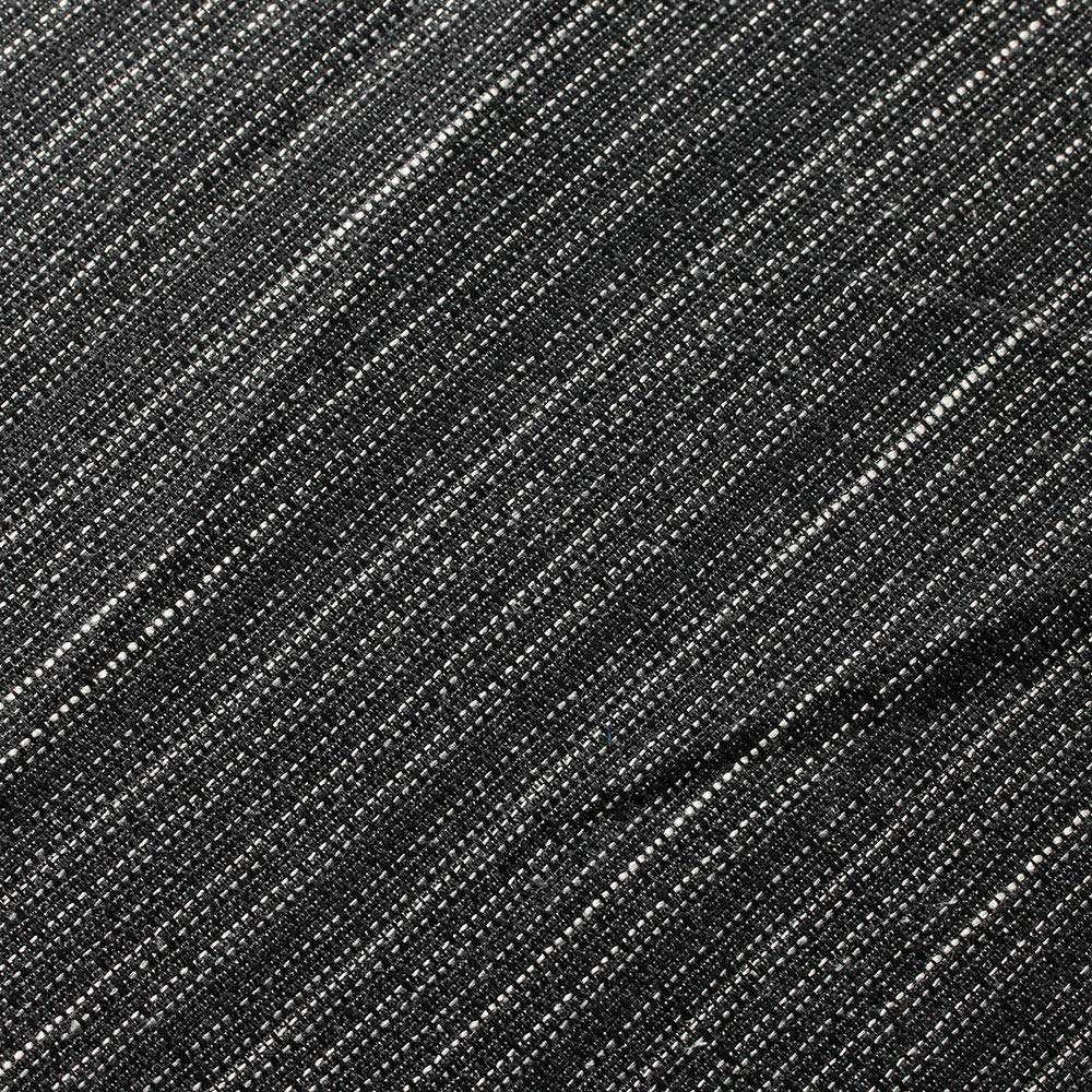 Black White Two Tone Baby Linen Fabric - Fashion Fabrics Los Angeles