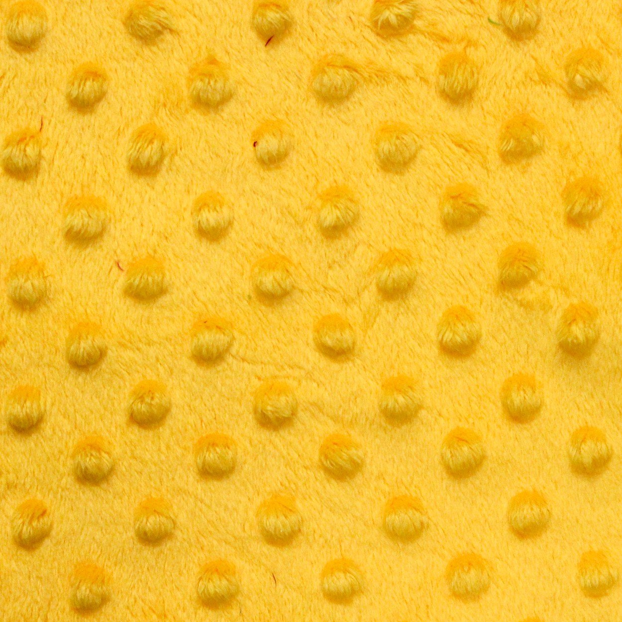 Canary Yellow Minky Dimple Dot Fabric - Fashion Fabrics Los Angeles