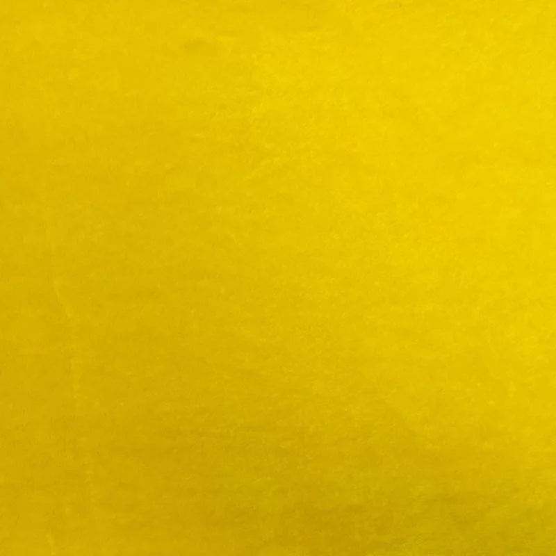 Canary Yellow Smooth Minky Faux Fur Fabric - Fashion Fabrics Los Angeles