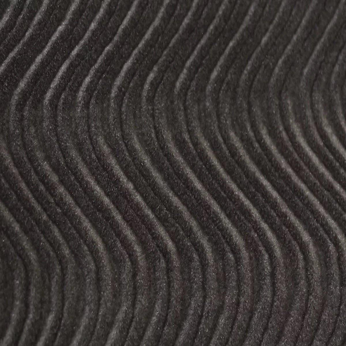 Charcoal Gray Swirl Velvet Flocking Fabric - Fashion Fabrics LLC