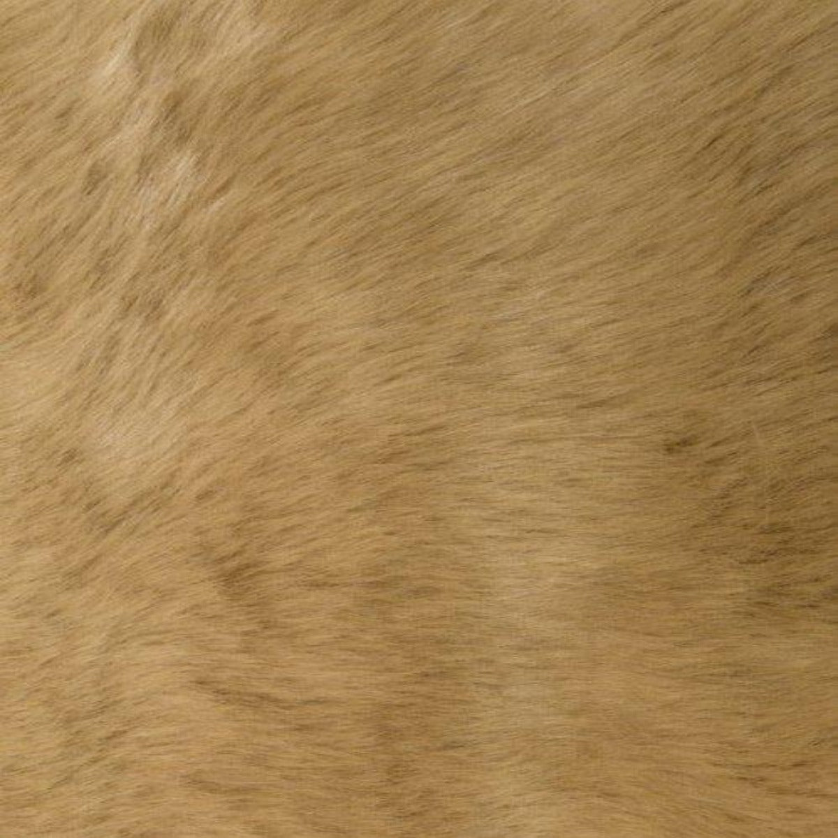 Tan Solid Mink Faux Fur Fabric - Fashion Fabrics Los Angeles