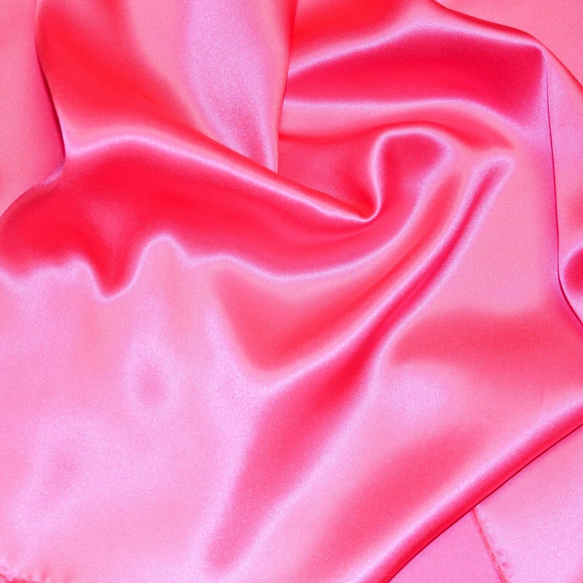 Hot Pink Silk Charmeuse Fabric - Fashion Fabrics Los Angeles