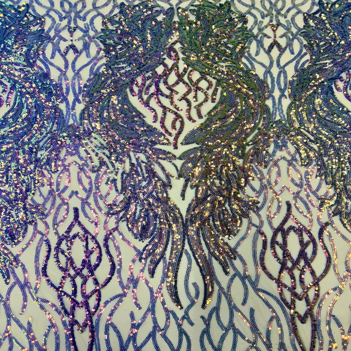 Lioness Stretch Sequins Fabric