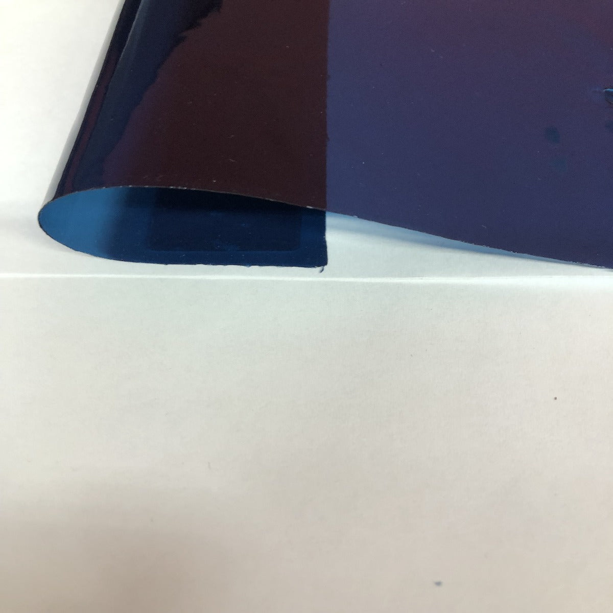 Navy Blue Marine PVC Tinted Plastic Vinyl Fabric - Fashion Fabrics Los Angeles