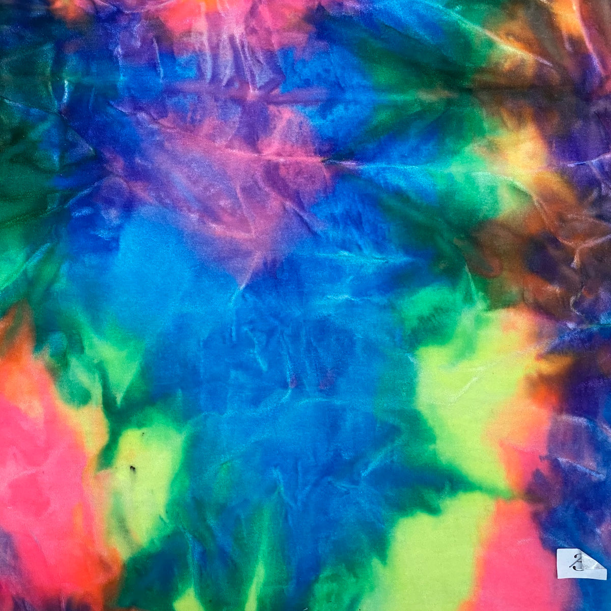 Rainbow Tie Dye Stretch Velvet Fabric - Fashion Fabrics Los Angeles