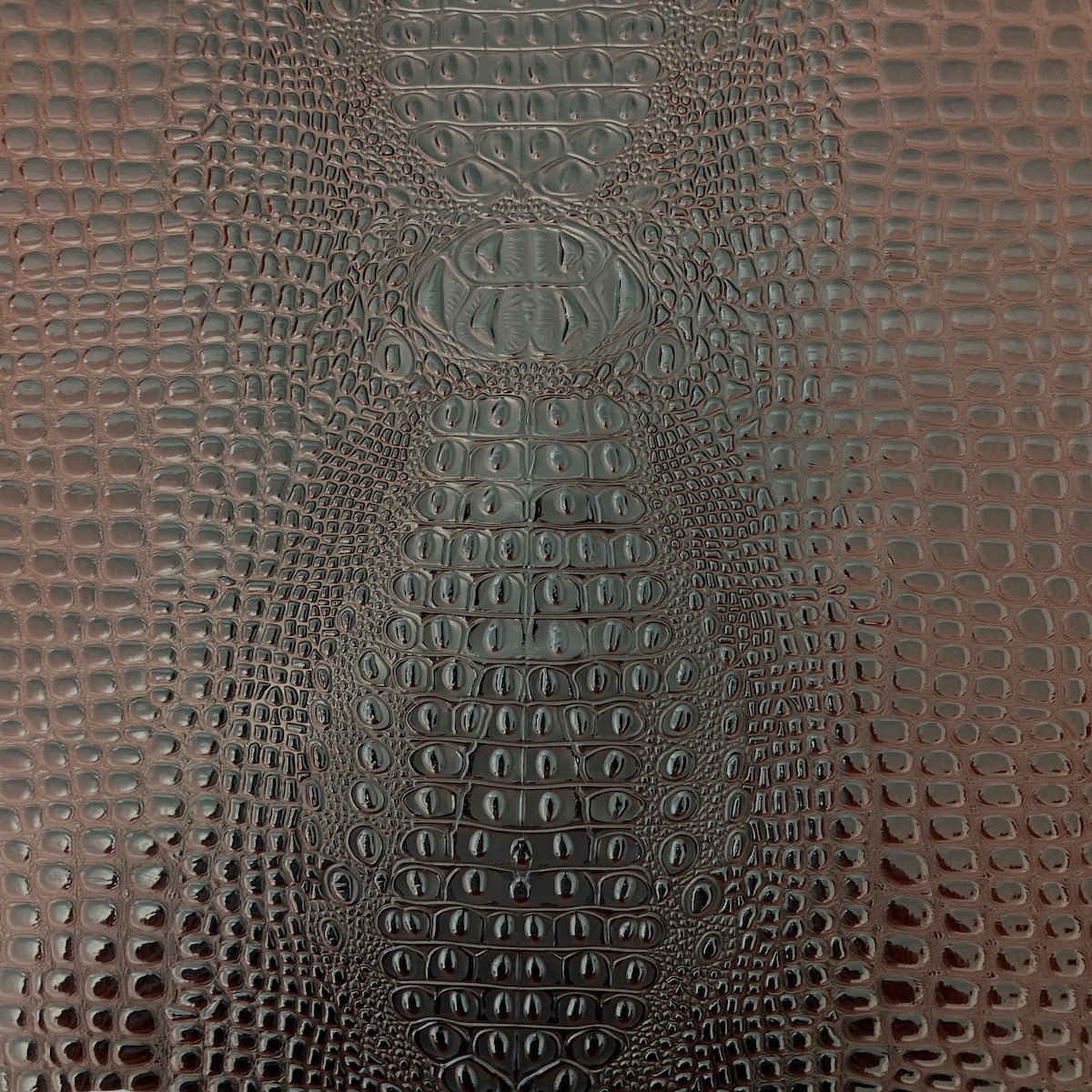 Hickory Red Aussie 3D Embossed Gator Vinyl Fabric - Fashion Fabrics LLC