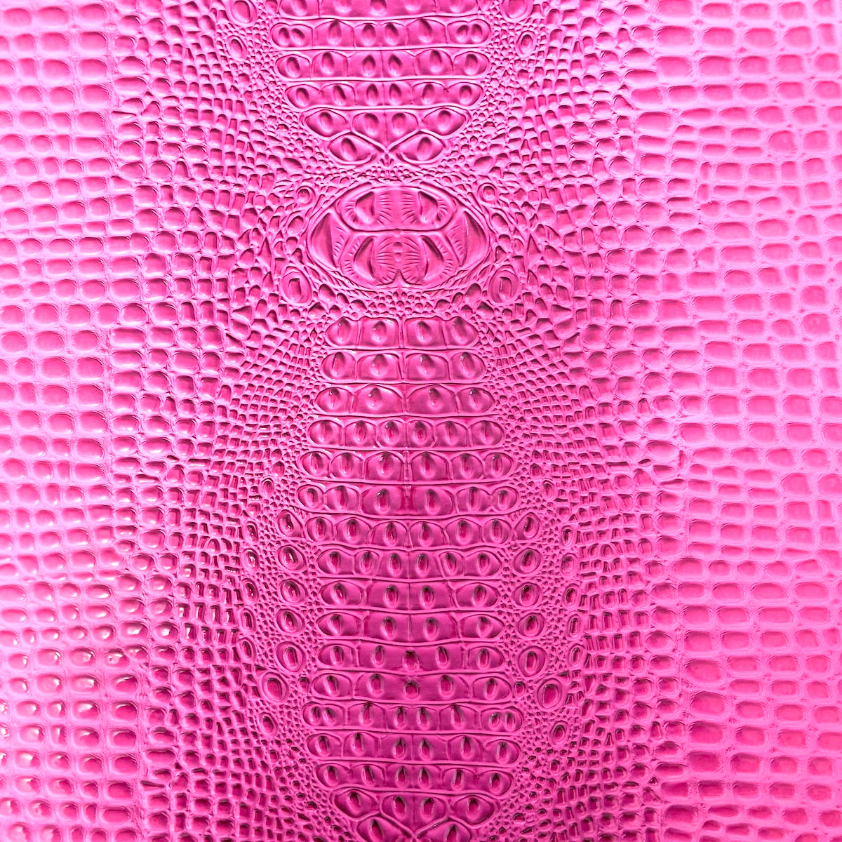 Pink Aussie 3D Embossed Gator Vinyl Fabric - Fashion Fabrics LLC