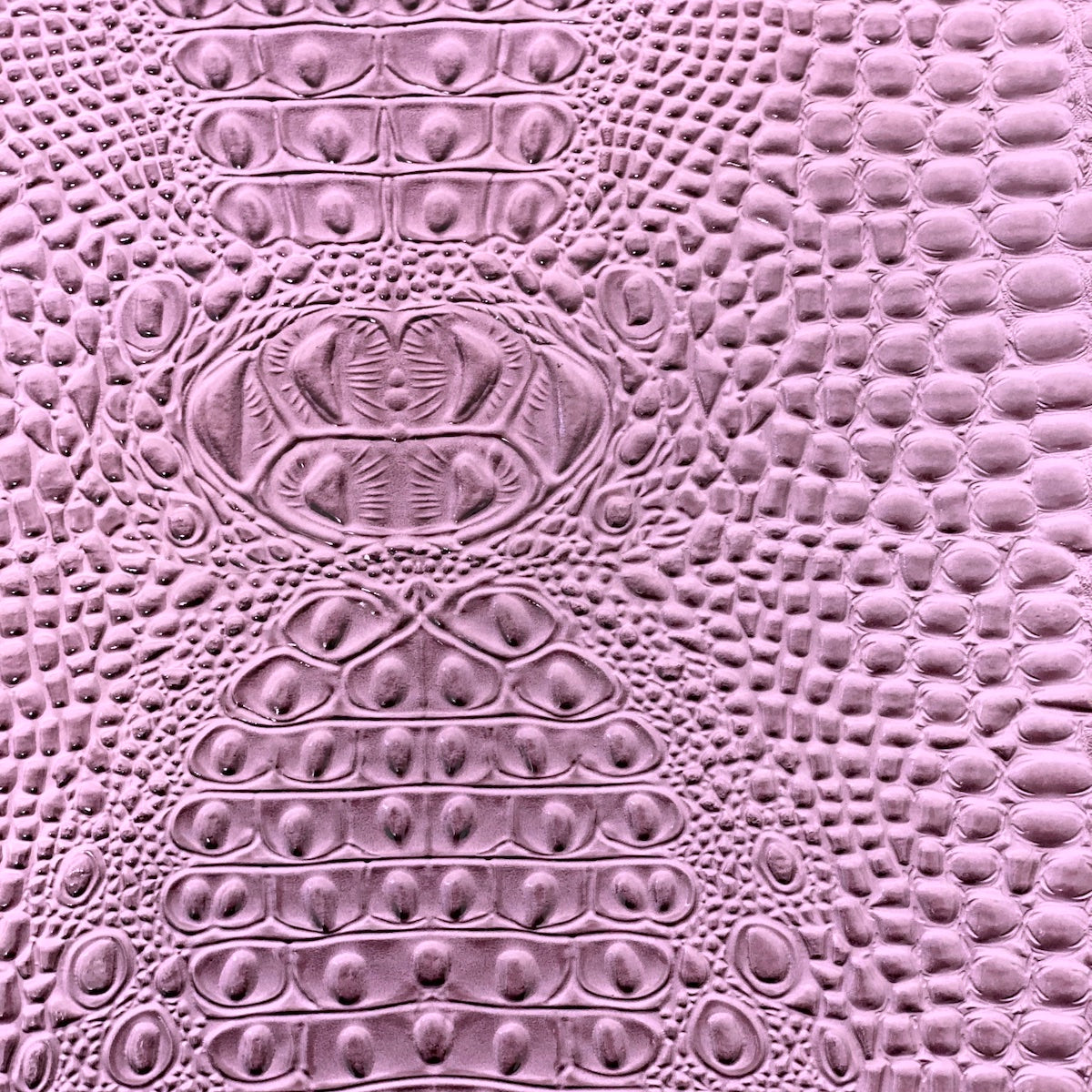 Lavender Purple Aussie 3D Embossed Gator Vinyl Fabric - Fashion Fabrics LLC