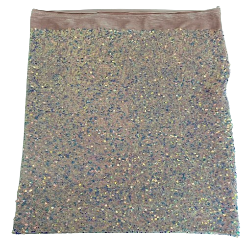Sequins Embroidered Stretch Velvet Rodeo Fabric