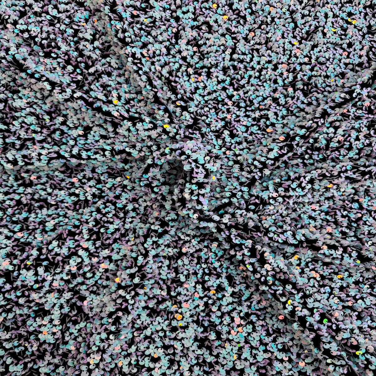 Sequins Embroidered Stretch Velvet Rodeo Fabric