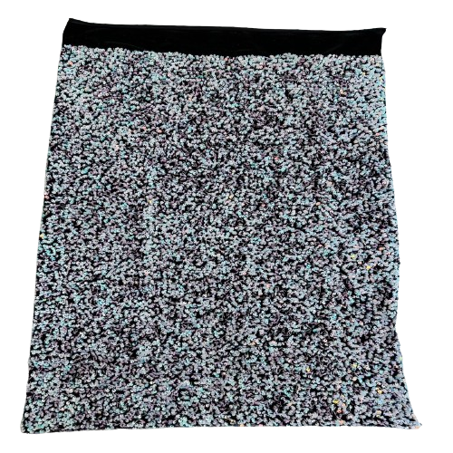 Sequins Embroidered Stretch Velvet Rodeo Fabric