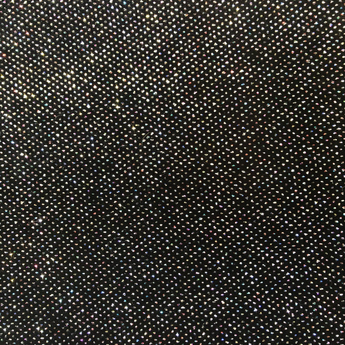 Iridescent Silver Sparkle Glitter Lurex Stretch Velvet Fabric - Fashion Fabrics Los Angeles