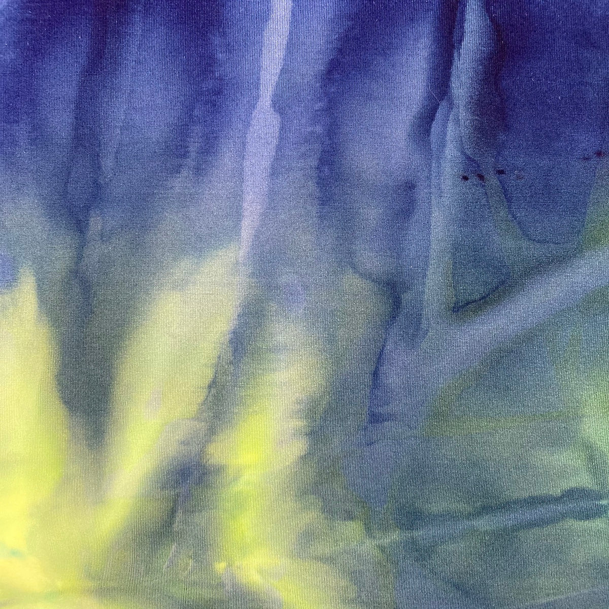 Navy Green Tie Dye Nylon Spandex Fabric - Fashion Fabrics LLC