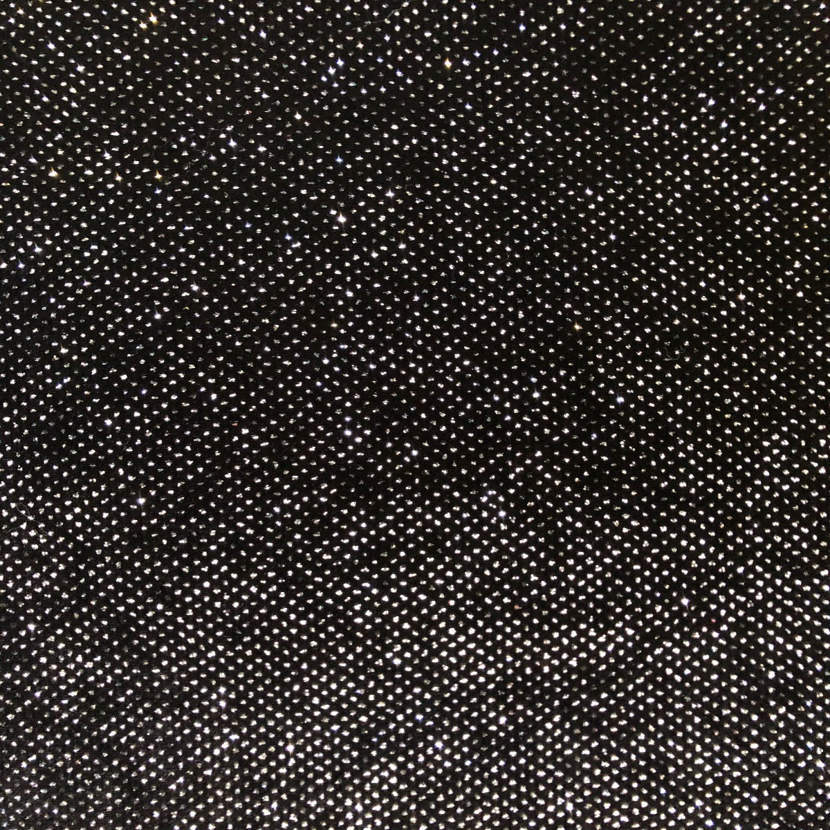 Silver Sparkle Glitter Lurex Stretch Velvet Fabric - Fashion Fabrics Los Angeles