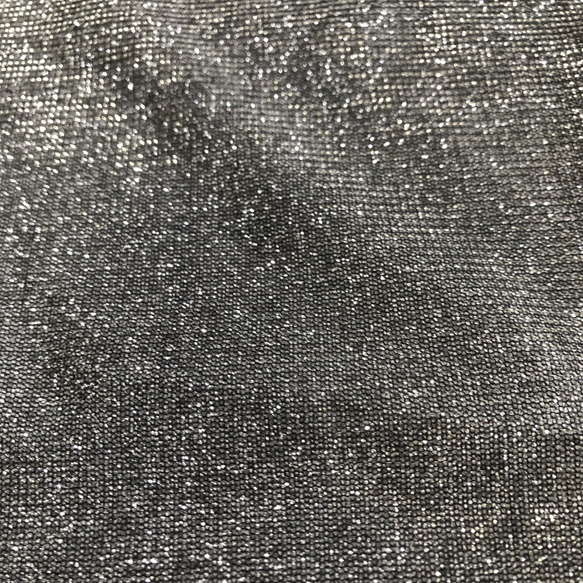 Silver Black Holographic Shimmer Glitter Spandex Fabric - Fashion Fabrics Los Angeles