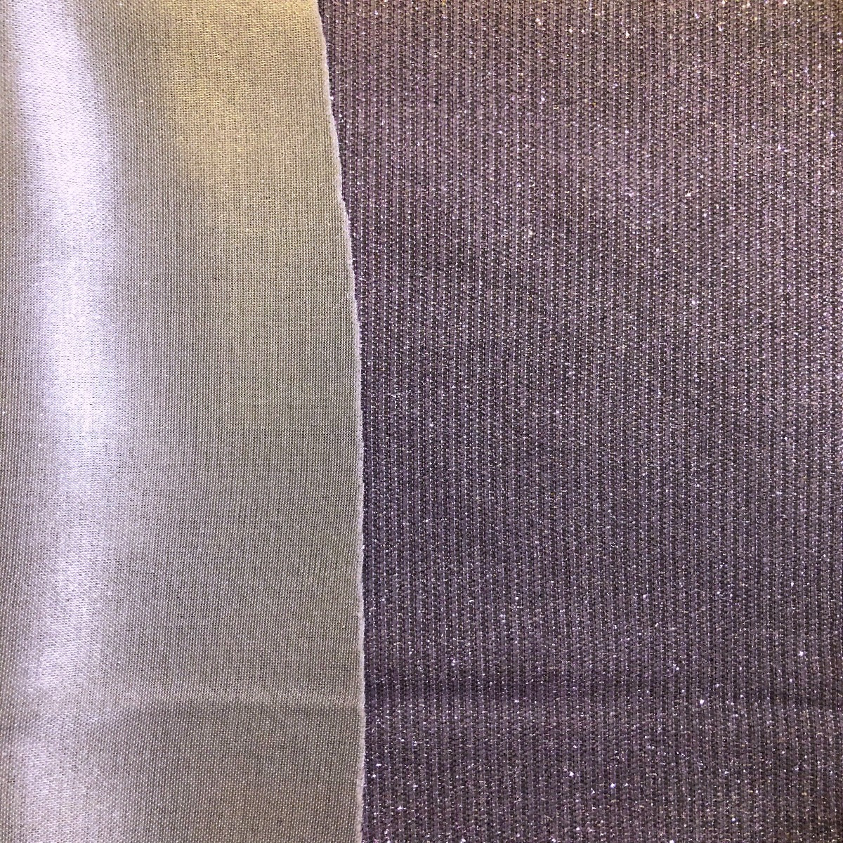 Lavender Silver Holographic Shimmer Glitter Spandex Fabric - Fashion Fabrics Los Angeles