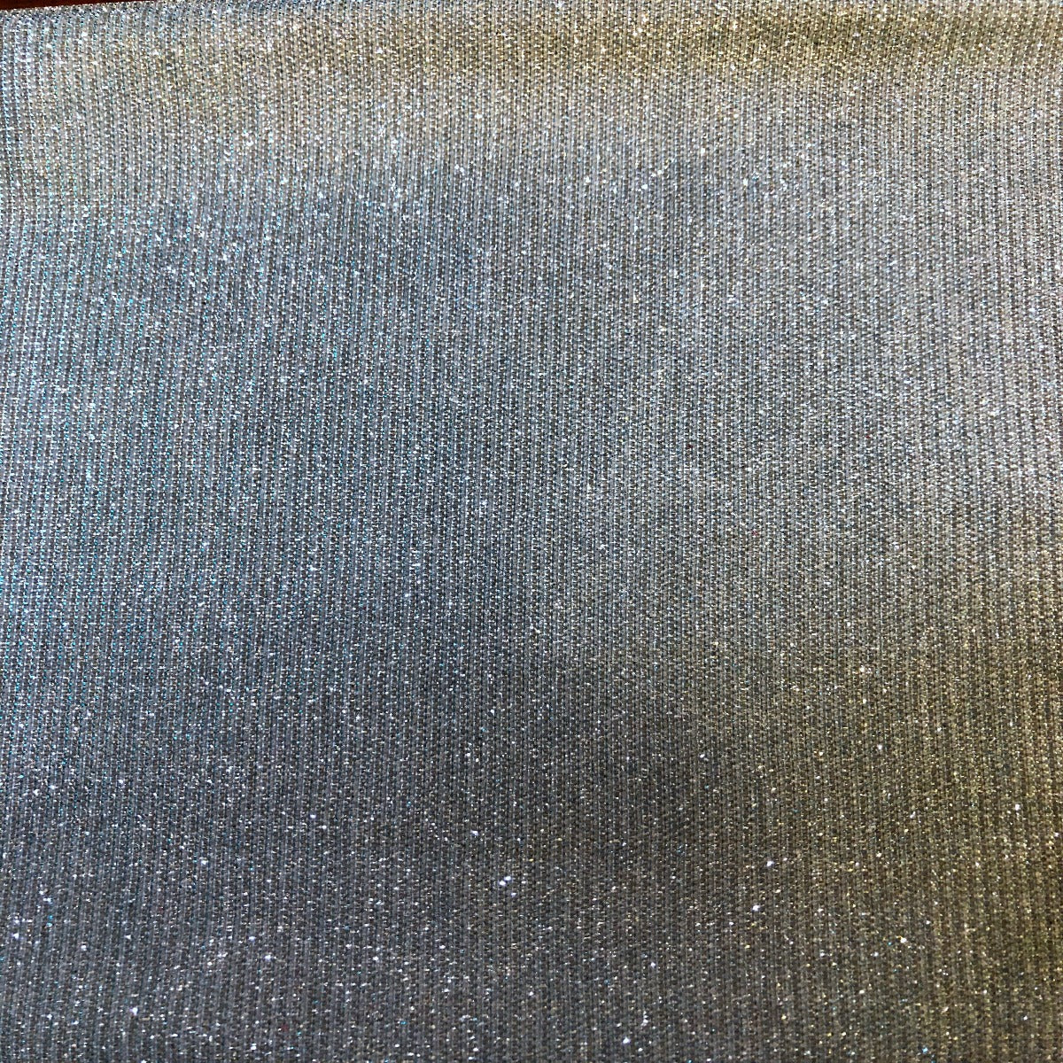 Baby Blue Silver Holographic Shimmer Glitter Spandex Fabric - Fashion Fabrics Los Angeles