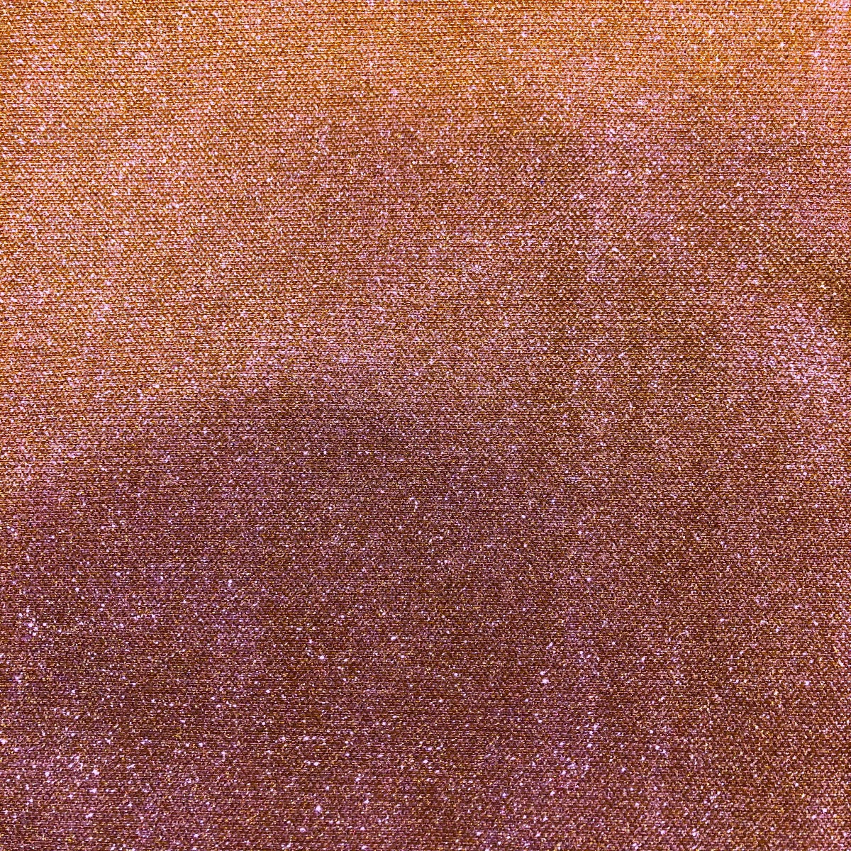 Dusty Pink Gold Holographic Shimmer Glitter Spandex Fabric - Fashion Fabrics Los Angeles
