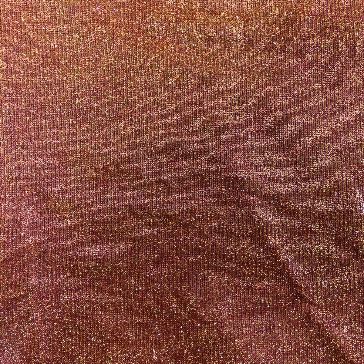 Red Gold Holographic Shimmer Glitter Spandex Fabric - Fashion Fabrics Los Angeles