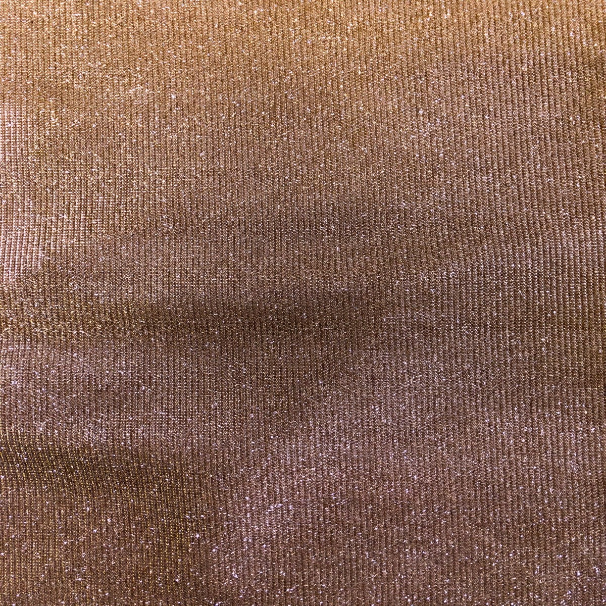 Rose Gold Holographic Shimmer Glitter Spandex Fabric - Fashion Fabrics Los Angeles