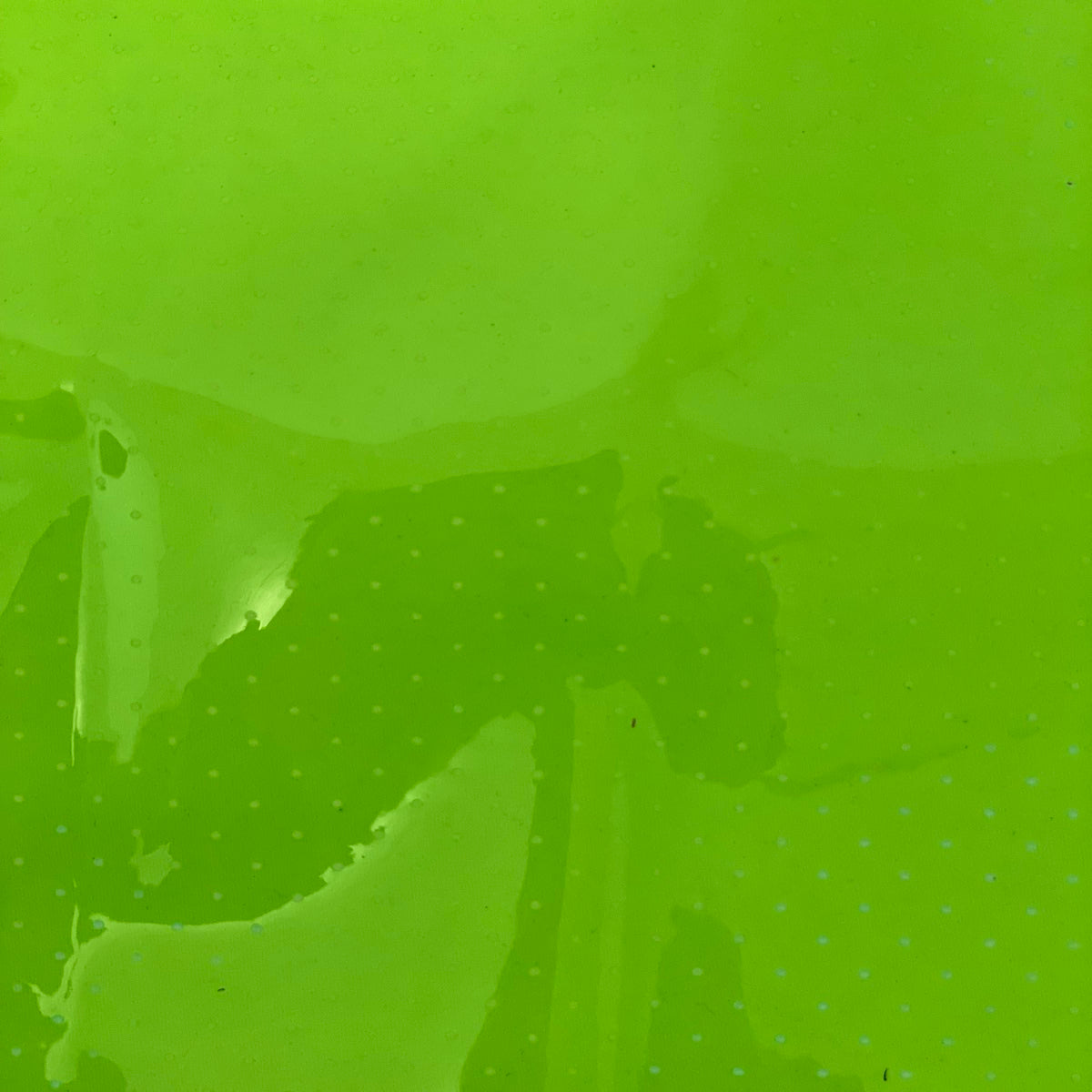Lime Green Perforated Tinted PVC Marine Clear Vinyl Fabric - Fashion Fabrics LLC