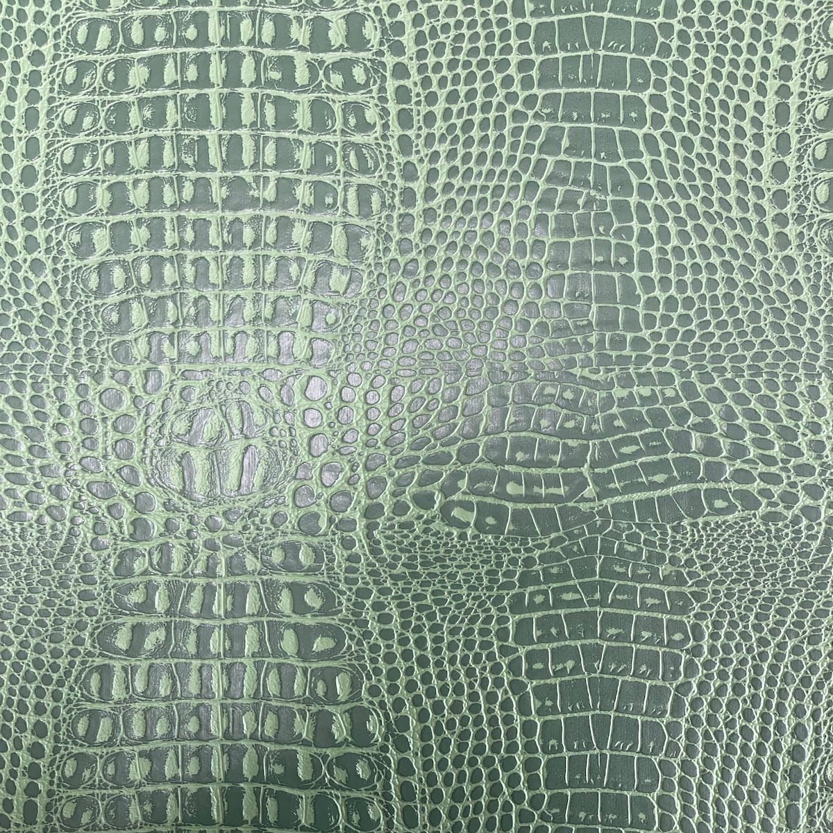 Green Marine Gator Vinyl Fabric - Fashion Fabrics LLC
