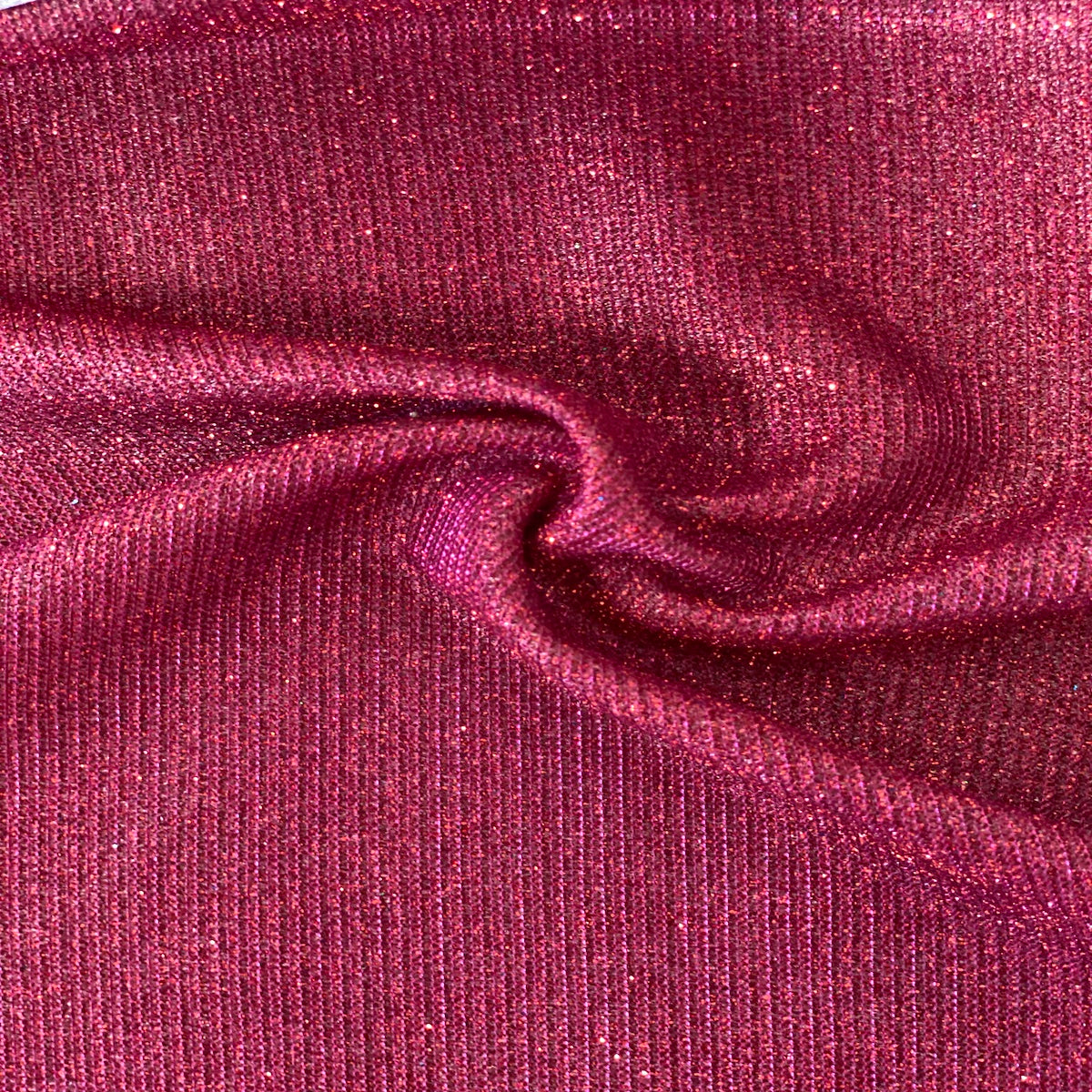 Magenta Pink Holographic Shimmer Glitter Spandex Fabric - Fashion Fabrics LLC