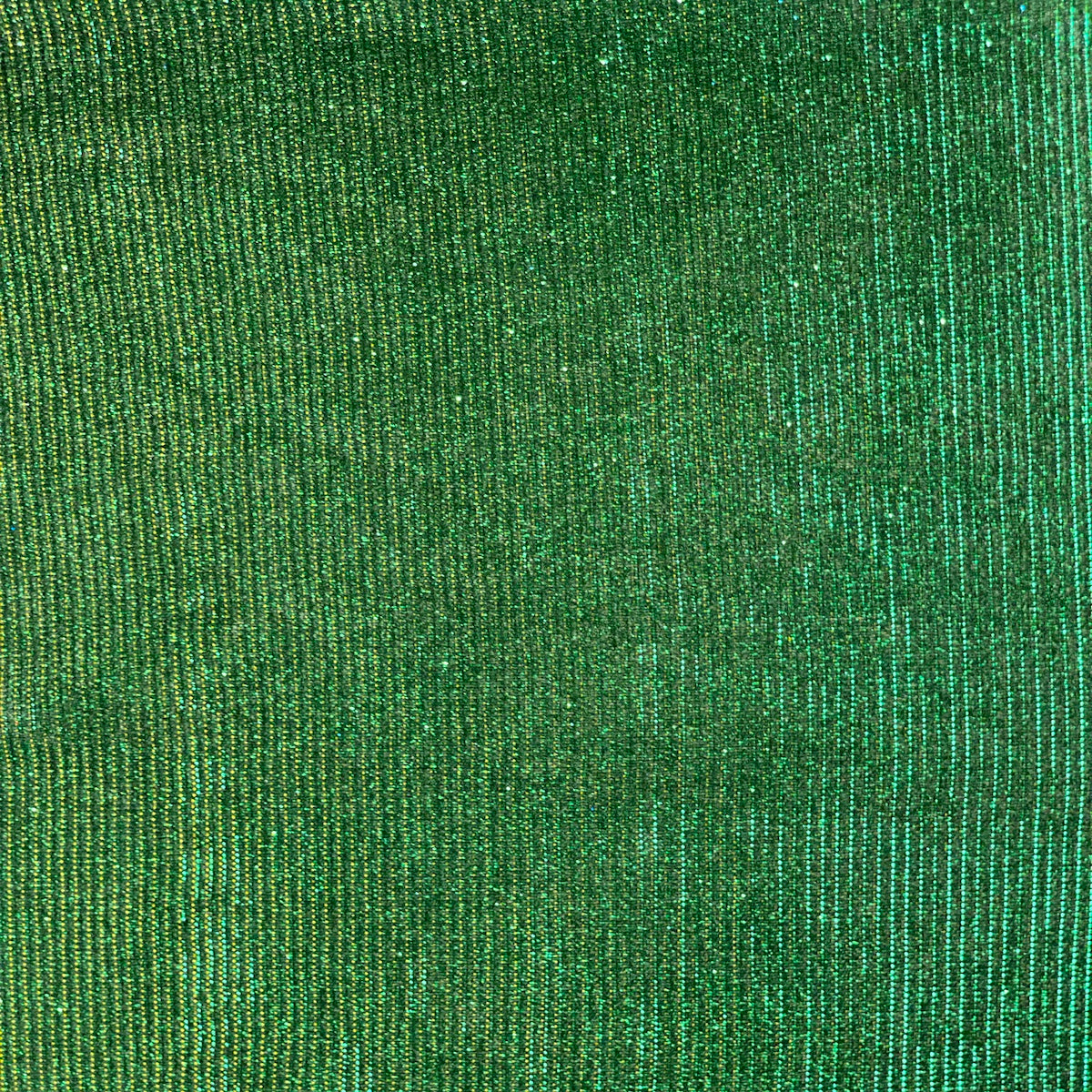 Green Gold Holographic Shimmer Glitter Spandex Fabric - Fashion Fabrics LLC