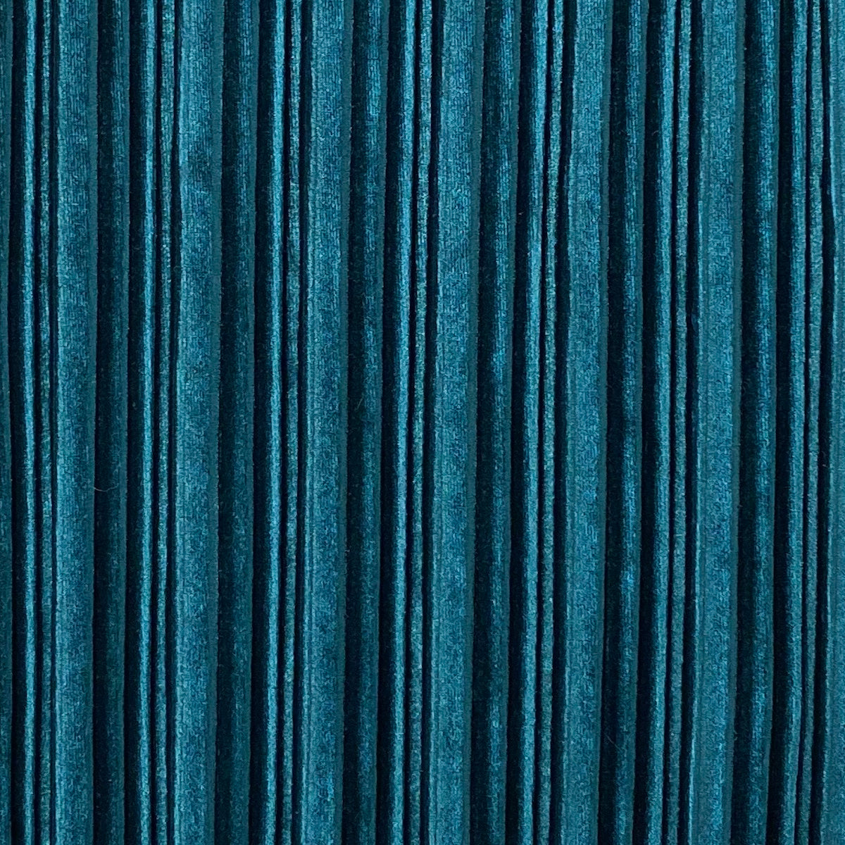 Emerald Green Pleated Stretch Velvet Fabric - Fashion Fabrics LLC