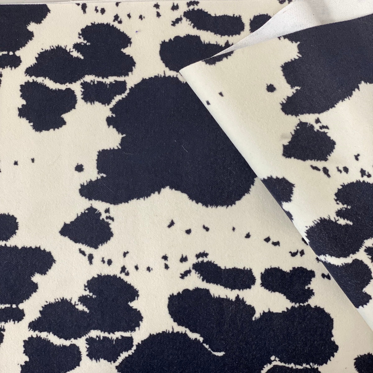 Pony Animal Print Velvet Flocking Apparel Upholstery Fabric Fashion