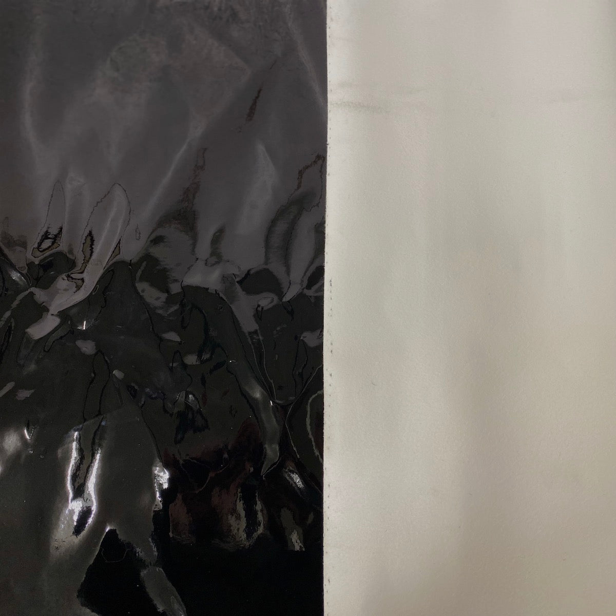 Black Chrome Reflective Mirror Vinyl Fabric - Fashion Fabrics LLC