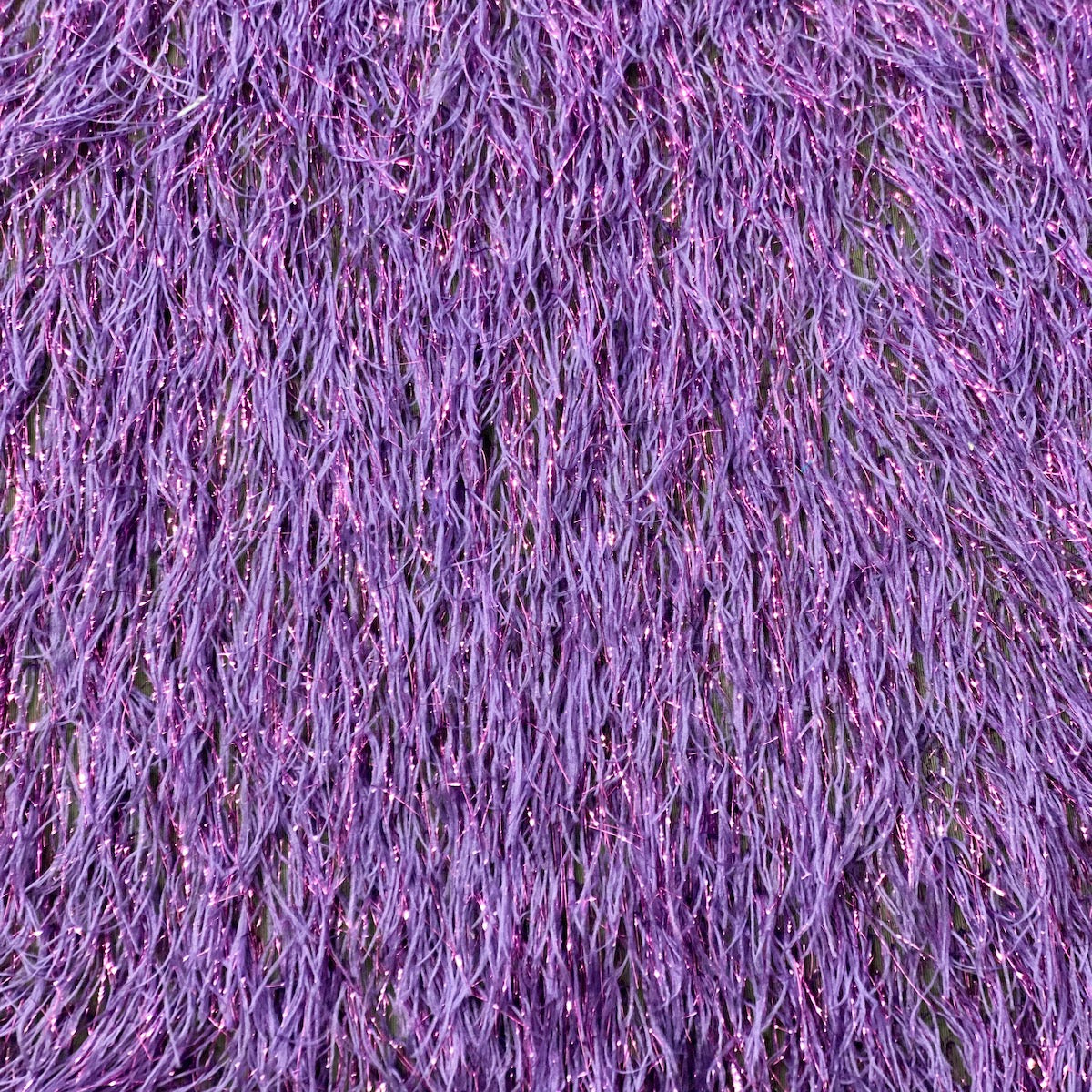 Purple Metallic Faux Ostrich Feather Lace Fabric - Fashion Fabrics LLC
