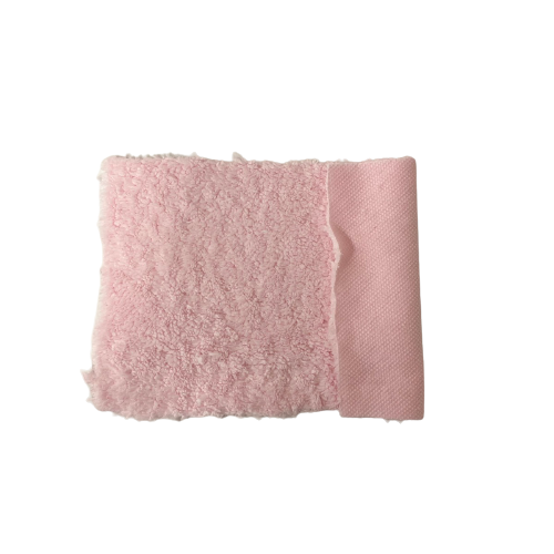Pink Sherpa Faux Fur Fabric - Fashion Fabrics LLC
