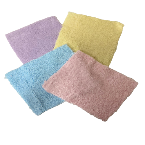 Pink Sherpa Faux Fur Fabric - Fashion Fabrics LLC