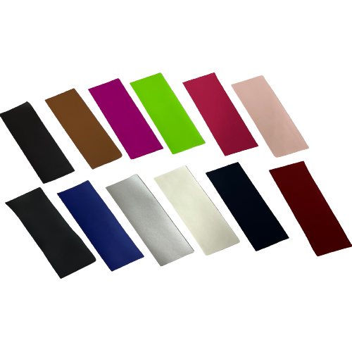 Black Soft Skin Faux Leather Vinyl Fabric - Fashion Fabrics LLC