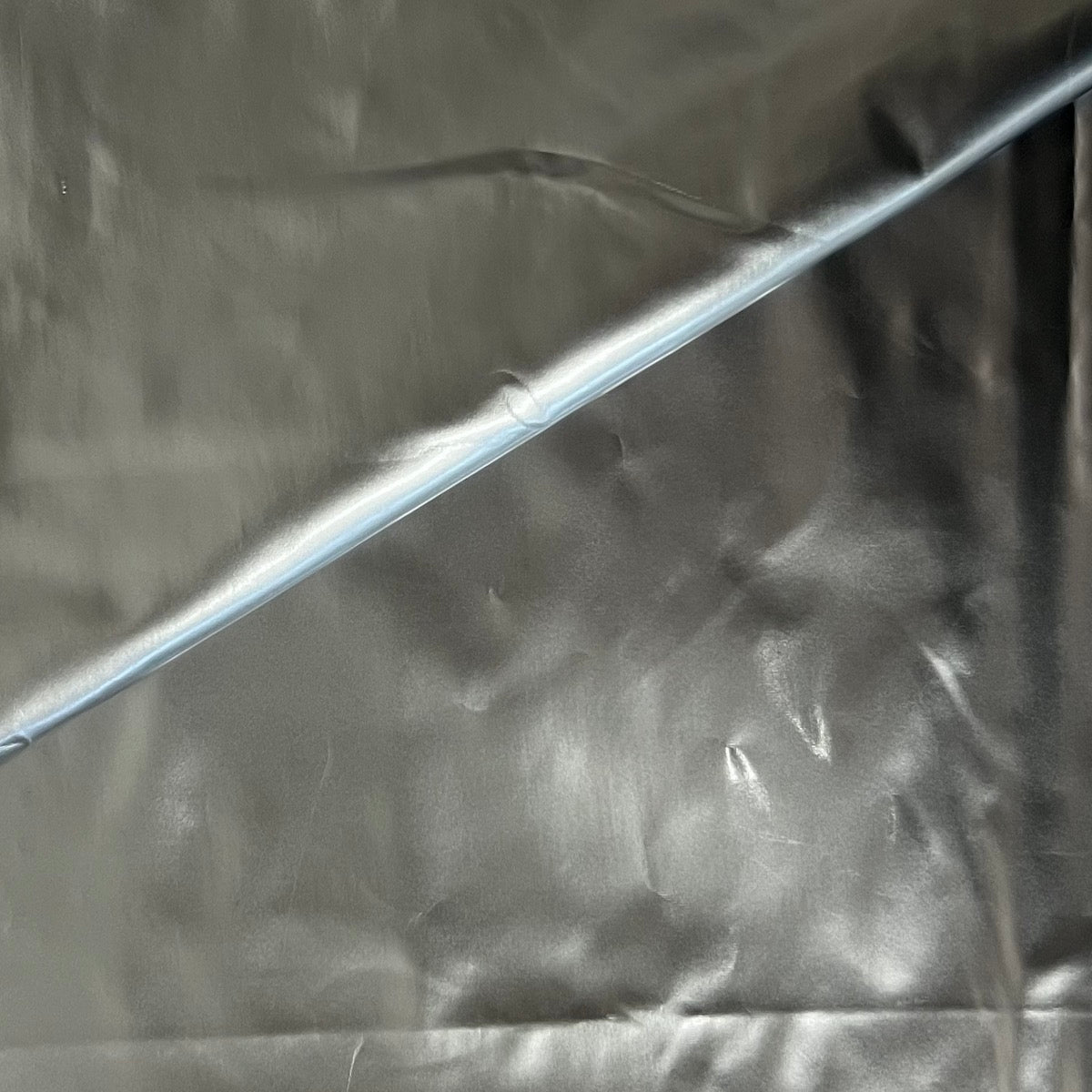 Silver Faux Patent Leather Apparel Vinyl Fabric - Fashion Fabrics LLC