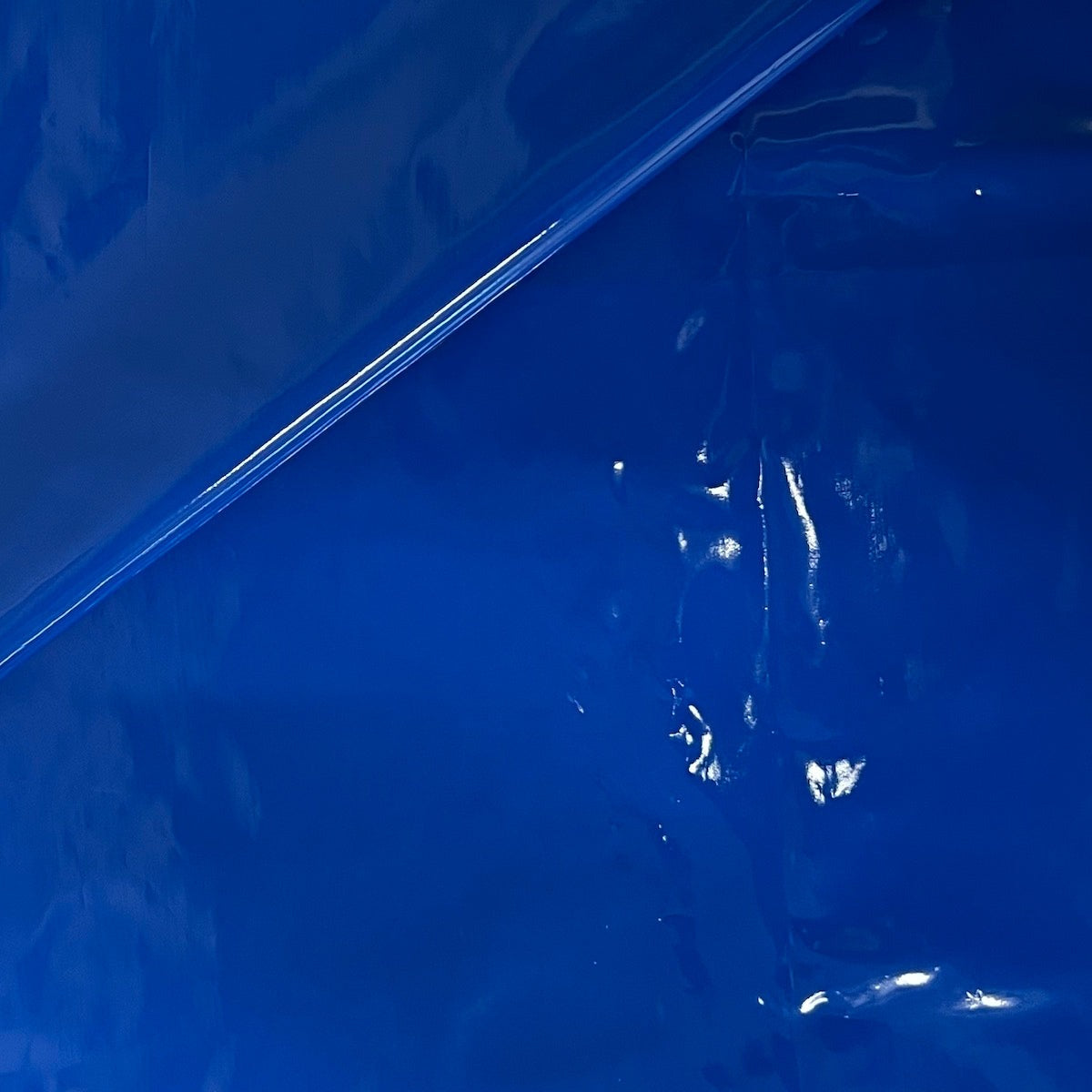 Royal Blue Faux Patent Leather Apparel Vinyl Fabric - Fashion Fabrics LLC