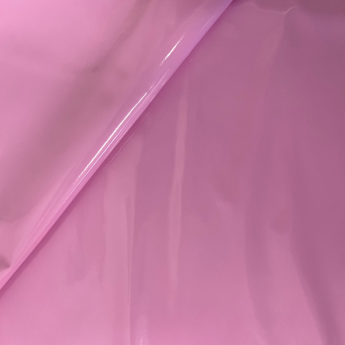 Baby Pink Faux Patent Leather Apparel Vinyl Fabric - Fashion Fabrics LLC