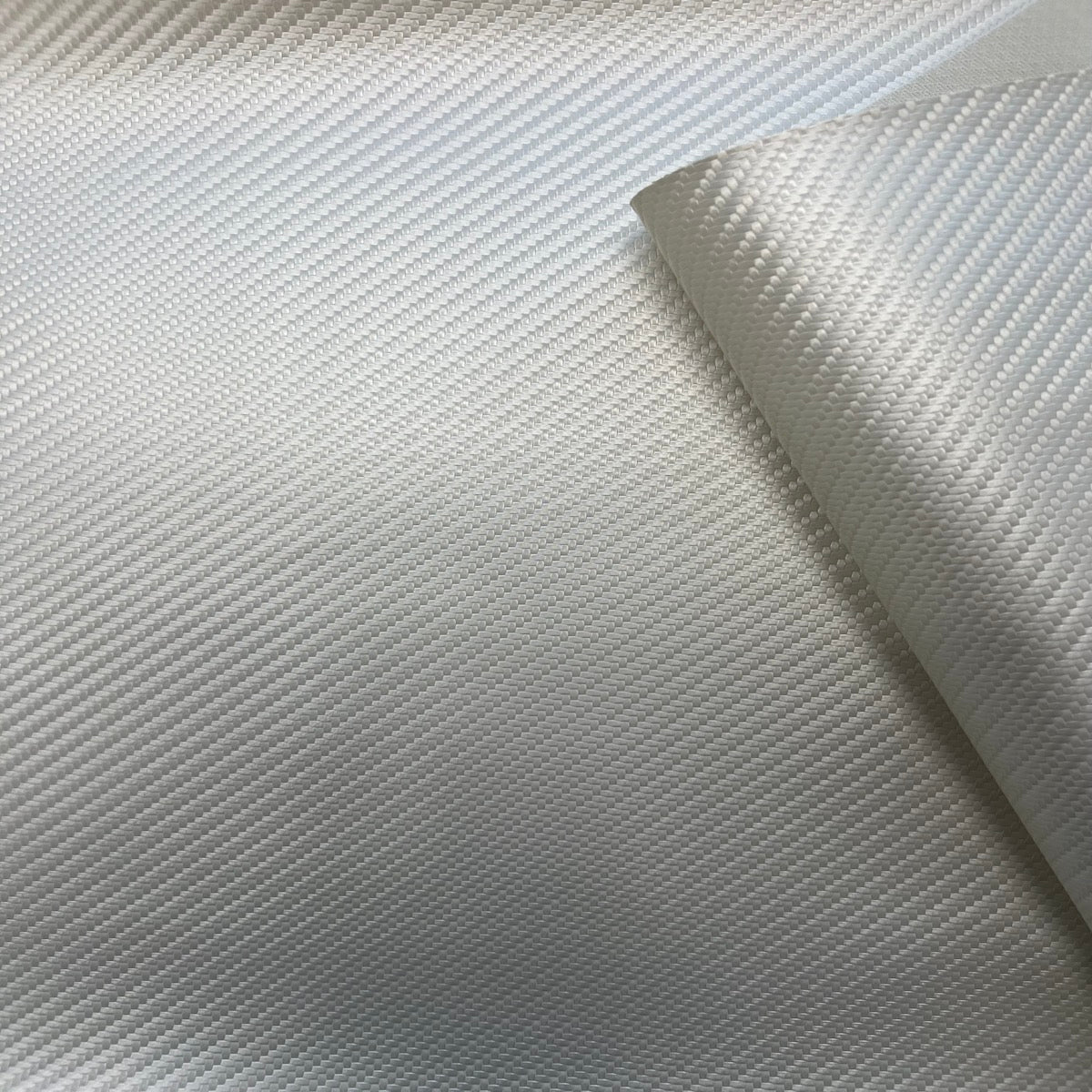 Ivory Carbon Fiber Marine Vinyl Fabric - Fashion Fabrics LLC
