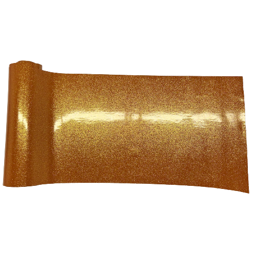 Orange Sparkle Glitter Vinyl Fabric - Fashion Fabrics LLC