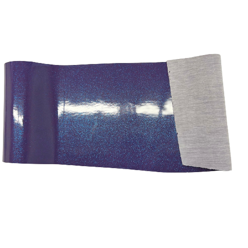 Lavender | Blue Sparkle Glitter Vinyl Fabric - Fashion Fabrics LLC