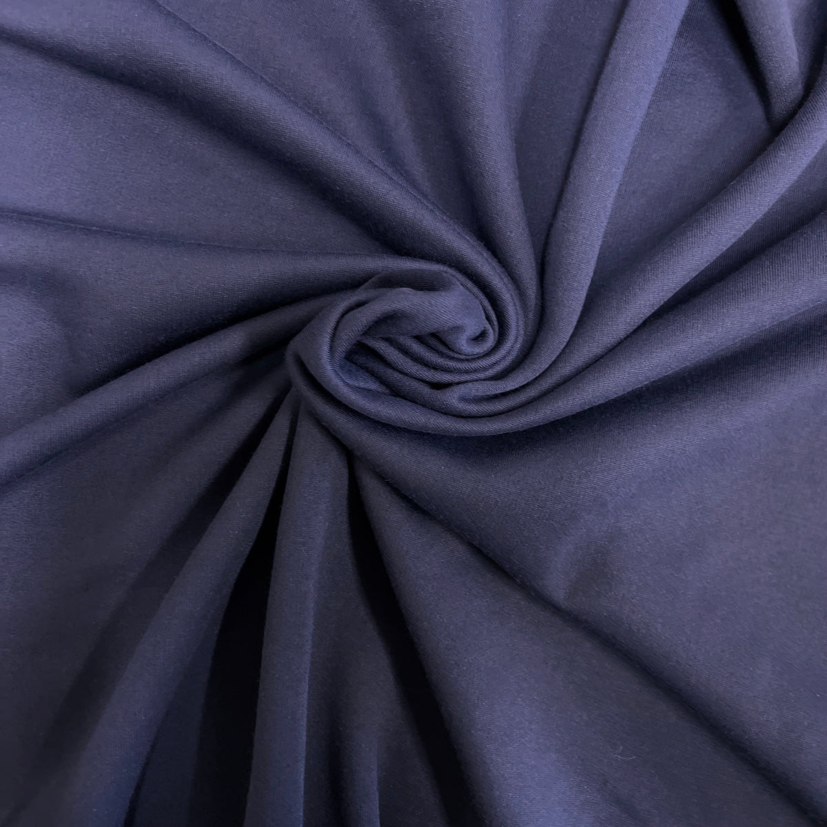 Navy Blue Sweater Knit Fleece Fabric - Fashion Fabrics LLC