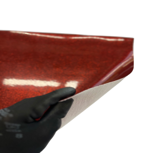 Burgundy Sparkle Glitter Vinyl Fabric - Fashion Fabrics LLC